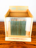Rare Vintage 1930s Eagle Pencils Advertising Shop Store Display Case Counter Top