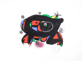 Original Signed Joan Miro Abstract Print ~ La Rana Frog