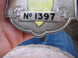 British Silver Horse Racing BPA Badge for Alf Lowe JUNR no 1397 - Yesteryear Essentials
 - 11