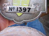 British Silver Horse Racing BPA Badge for Alf Lowe JUNR no 1397 - Yesteryear Essentials
 - 8