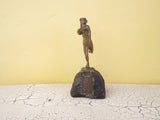 Antique 1920s Bronze Sculpture of Brabo the Giant Killer - Yesteryear Essentials
 - 8