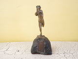 Antique 1920s Bronze Sculpture of Brabo the Giant Killer - Yesteryear Essentials
 - 1