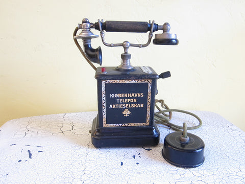 Antique Ericsson Danish Telephone - Yesteryear Essentials
 - 1