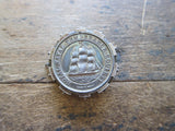Antique Royal Navy Society Pinback Medal - Yesteryear Essentials
 - 12