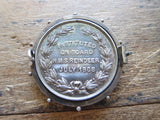 Antique Royal Navy Society Pinback Medal - Yesteryear Essentials
 - 3
