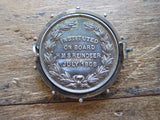 Antique Royal Navy Society Pinback Medal - Yesteryear Essentials
 - 10