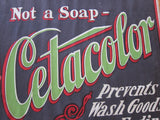 Vintage Advertising Poster for Cetacolor Laundry Soap, 3' by 2' - Yesteryear Essentials
 - 11