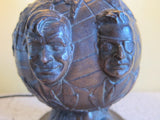 Collectible Will Rogers & Wiley Post Aviation Decor Collectible Table Lamp Sculpture - Yesteryear Essentials
 - 4