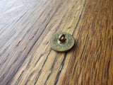 Antique Temperance Cold Water Army Brass Button - Yesteryear Essentials
 - 9