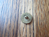 Antique Temperance Cold Water Army Brass Button - Yesteryear Essentials
 - 5