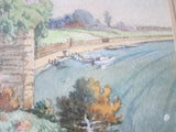 Original Landscape Watercolor Painting by G Zimmermann - Yesteryear Essentials
 - 11