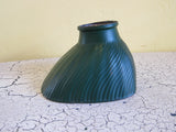 1920's Green Glass Lamp Shade - No 11 Hood junior - Yesteryear Essentials
 - 9