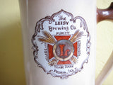 Antique Leisy Ceramic Beer Pitcher & 4 Mugs - Yesteryear Essentials
 - 11