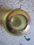 Victorian British Silver Vaseline Glass Match Holder - Yesteryear Essentials
 - 10