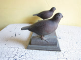 Antique Bronze Doves Boot Scraper - Yesteryear Essentials
 - 7