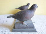 Antique Bronze Doves Boot Scraper - Yesteryear Essentials
 - 2