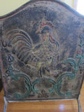 Antique Cast Iron Fireback Plate with Cockerel - Yesteryear Essentials
 - 2