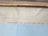 Antique 18th Century Optical Mondhare Print "Vue Perspective le Palais Royale de Somerset" - Yesteryear Essentials
 - 3