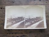 Stereoscope Card by Charles Emery 1880, Moonlight View Main St Silver Cliff Colorado - Yesteryear Essentials
 - 5