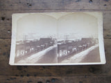Stereoscope Card by Charles Emery 1880, Moonlight View Main St Silver Cliff Colorado - Yesteryear Essentials
 - 5