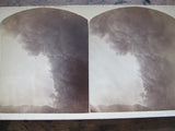 Stereoscope Card by Charles Emery 1880, Forest Fire Sangre De Christo Range Colorado - Yesteryear Essentials
 - 3