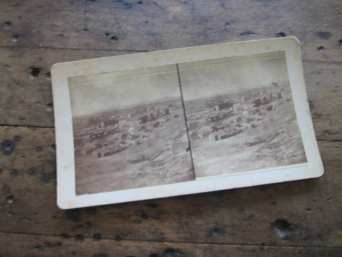 rare stereoscope cards 1880 Stereoscope Card by Charles Emery 1880, Silver Cliff Colorado