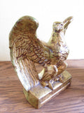 Vintage Gold Eagle Statue Bookends by PMC Craftsman Company - Yesteryear Essentials
 - 10