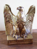 Vintage Gold Eagle Statue Bookends by PMC Craftsman Company - Yesteryear Essentials
 - 2