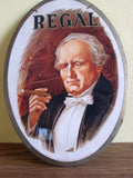 1920's Tobacciana Regal Cigar Advertising Sign - Yesteryear Essentials
 - 5