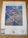 Aviation Poster "The Unlimiteds" Signed by artist John D Shaw - Yesteryear Essentials
 - 9