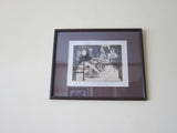 Framed Artist Proof Lithograph  "Dinner with Martha" - Yesteryear Essentials
 - 1