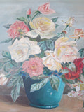 Oil On Canvas Flower Still Life by George Henry Oilar (1944) - Yesteryear Essentials
 - 8
