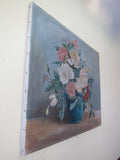 Oil On Canvas Flower Still Life by George Henry Oilar (1944) - Yesteryear Essentials
 - 4