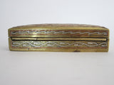 Art Nouveau Engraved Brass Jewelry Box - Yesteryear Essentials
 - 12