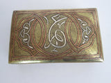 Art Nouveau Engraved Brass Jewelry Box - Yesteryear Essentials
 - 11