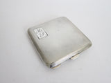 1940s Sterling Silver British Compact Mirror - Yesteryear Essentials
