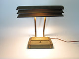 Art Deco Louvered Office Desk Lamp - Yesteryear Essentials
 - 1