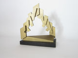 Vintage Abstract Metal Bravo Award for John C Deichman - Yesteryear Essentials
 - 11