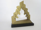 Vintage Abstract Metal Bravo Award for John C Deichman - Yesteryear Essentials
 - 9