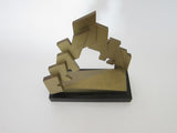 Vintage Abstract Metal Bravo Award for John C Deichman - Yesteryear Essentials
 - 4