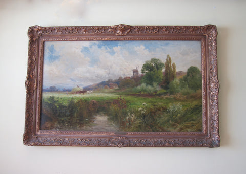 Framed Landscape Oil Paintings by John Horace Hooper (1800s) - Yesteryear Essentials
 - 1