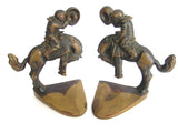 Cast Bronze Cowboys Bookends by Russwood, 1946 - Yesteryear Essentials
 - 3
