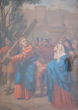 Religious Art Print - VIII Jesus Meets The Women Of Jerusalem - Yesteryear Essentials
 - 3
