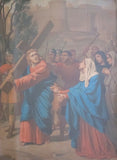 Religious Art Print - VIII Jesus Meets The Women Of Jerusalem - Yesteryear Essentials
 - 9