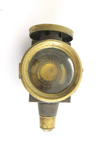 Victorian Brass Carriage Light Oil Lamp - Yesteryear Essentials
 - 1