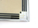 Art Deco Picture Frame - Black  Skyscraper Design - Yesteryear Essentials
 - 3