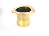 Vintage Novelty Brass Top Hat Champagne Bucket - Yesteryear Essentials
 - 9