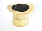 Vintage Novelty Brass Top Hat Champagne Bucket - Yesteryear Essentials
 - 8