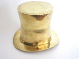 Vintage Novelty Brass Top Hat Champagne Bucket - Yesteryear Essentials
 - 12