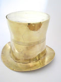 Vintage Novelty Brass Top Hat Champagne Bucket - Yesteryear Essentials
 - 4